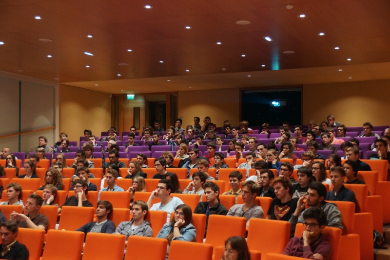 Conférence d’Antoine Browayes au lycée Hoche le 7 octobre 2015