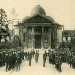 Lycée Hoche, cour d'Honneur en 1914